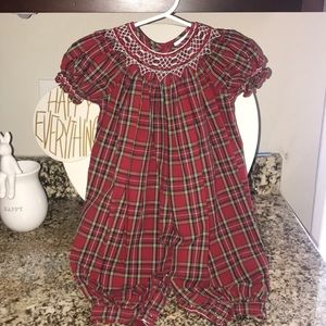 Smocked Red One Piece !